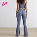 flare pants two piece set